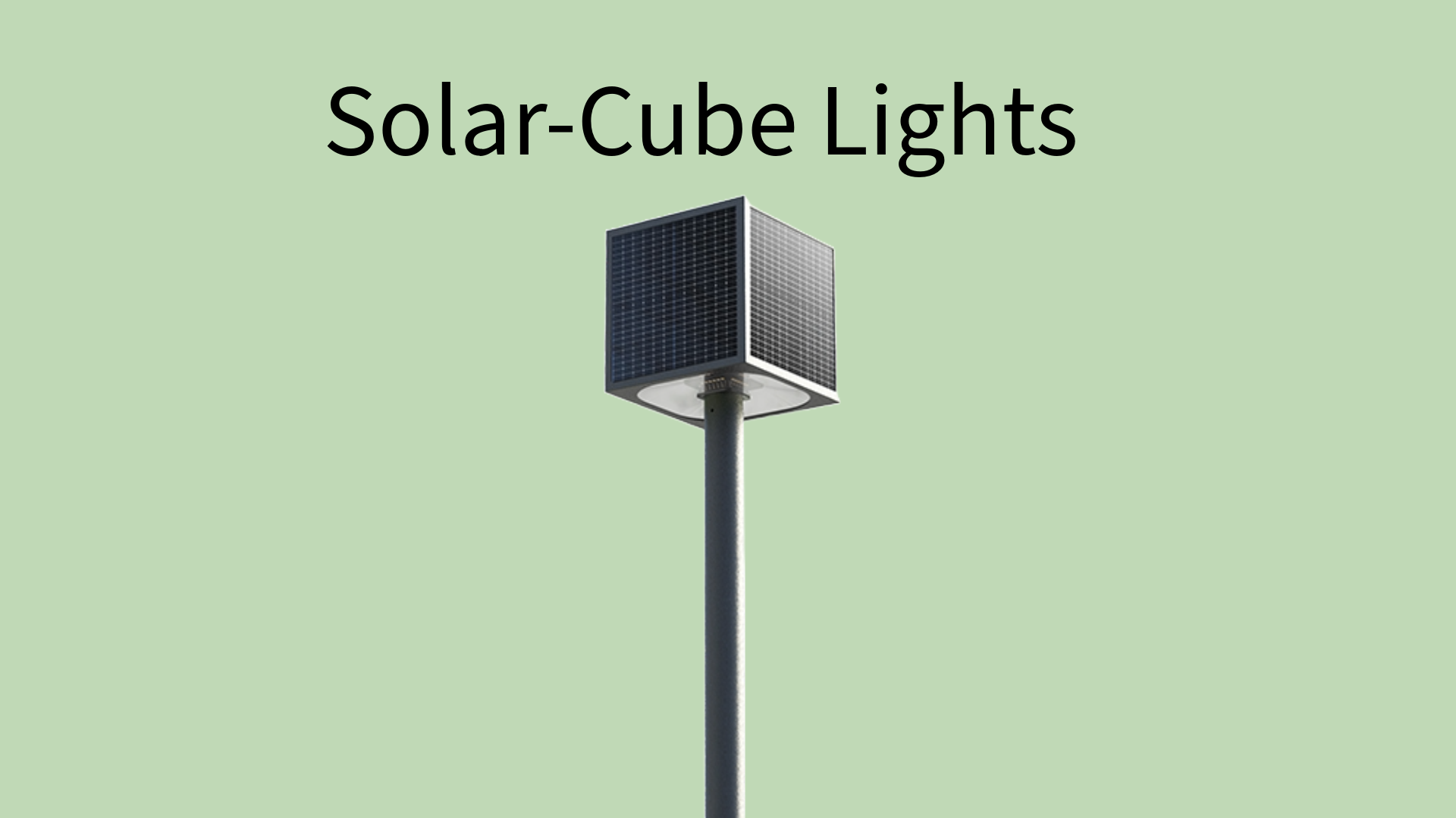 Cube Solar LED Lighting | Solar powered LED Cube Lights 403