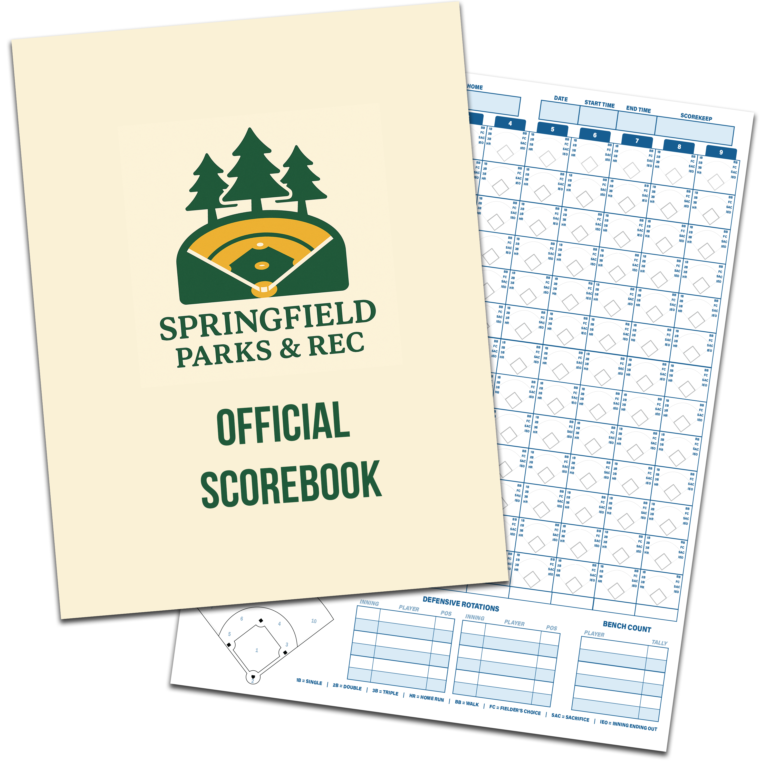 Custom Scorebooks 501
