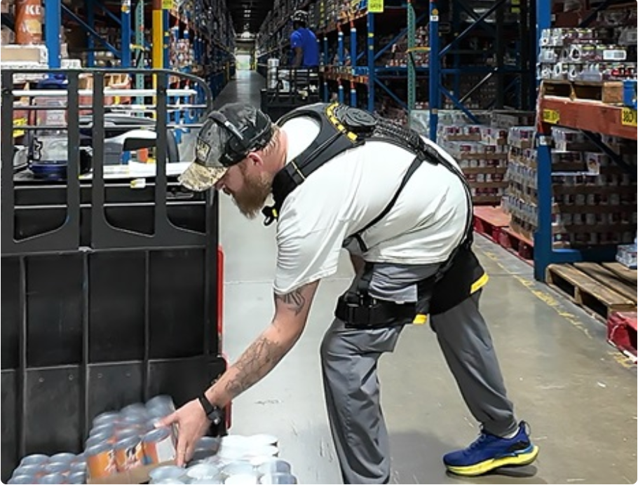 New study finds exosuits reduce injuries, fatigue in warehousing 739