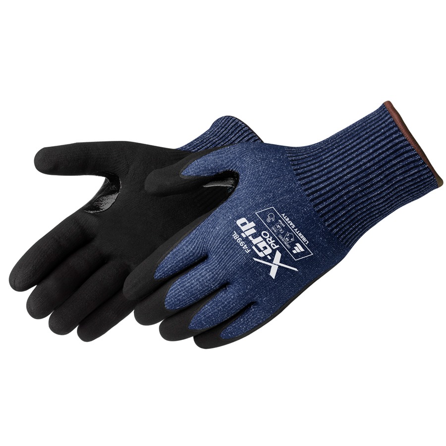 A9 Black Sandy Foam Nitrile Cut-Resistant Gloves 363