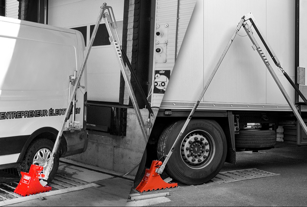 POWER CHOCK® Hybrid - Universal Vehicle Restraint 518