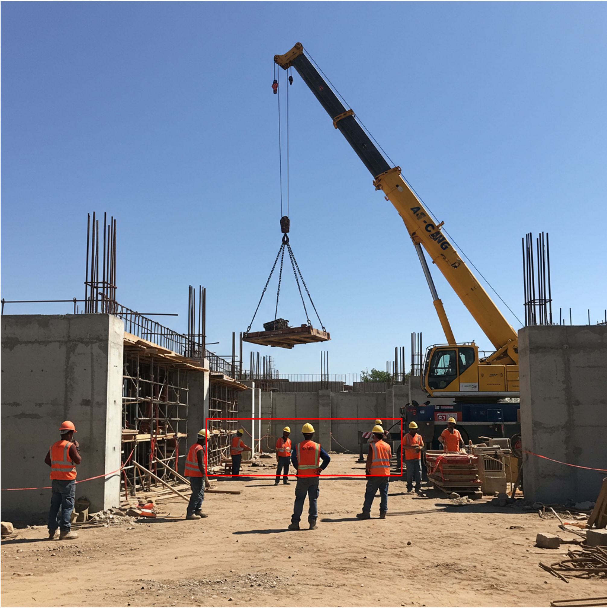 Elmiminate Supended Load Exposure risk using AI 730