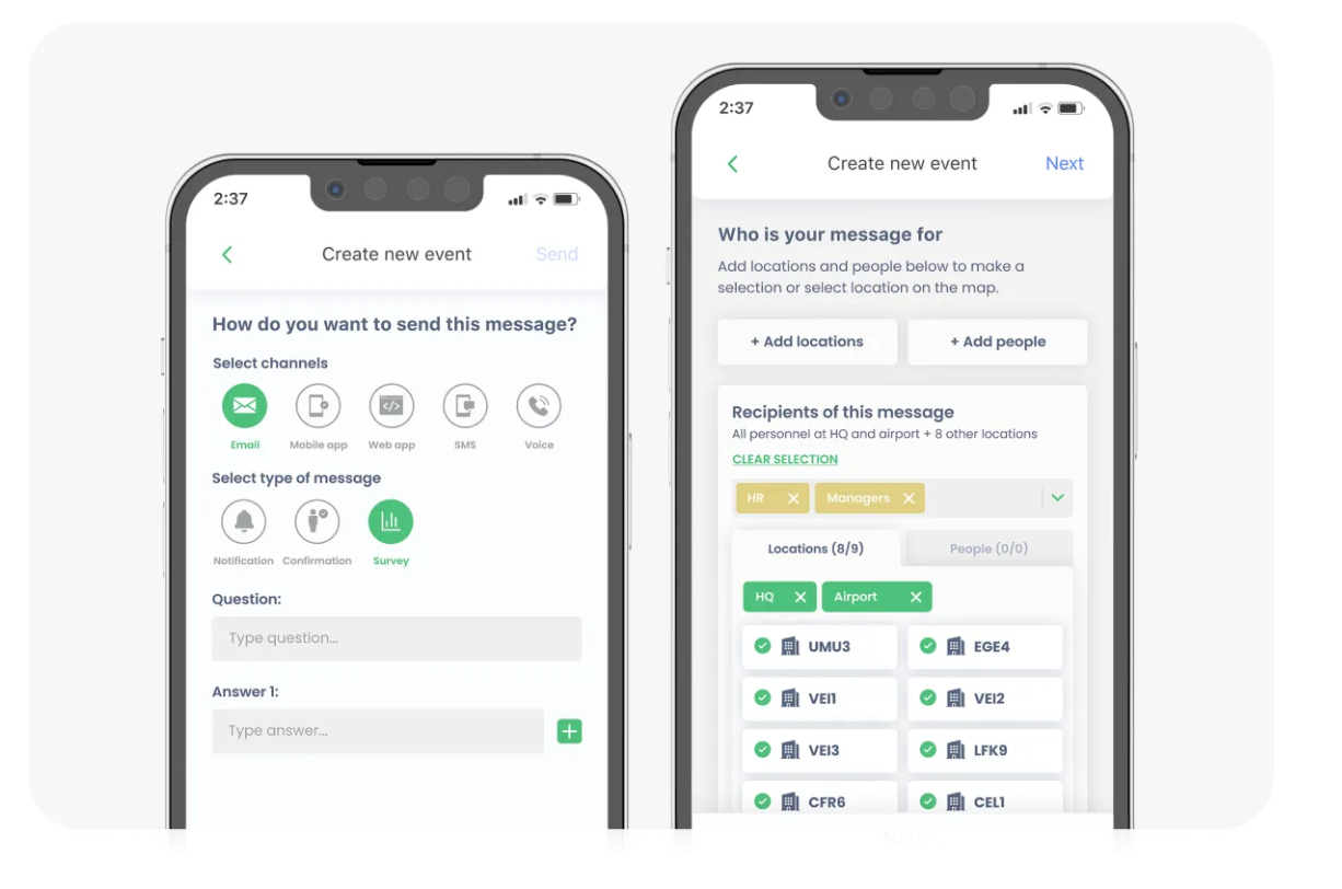 Mass Notification Platform 1374