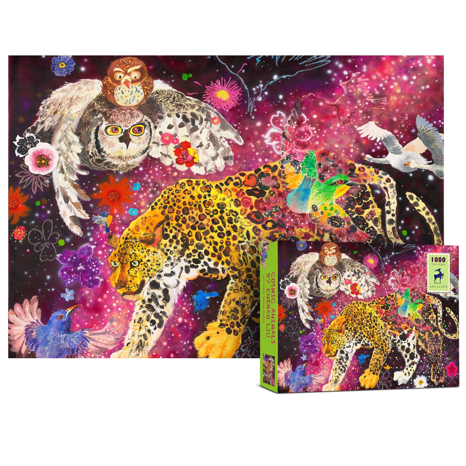 Cosmic Animals by Enzhao Liu 1000 Piece Jigsaw Puzzle 2927