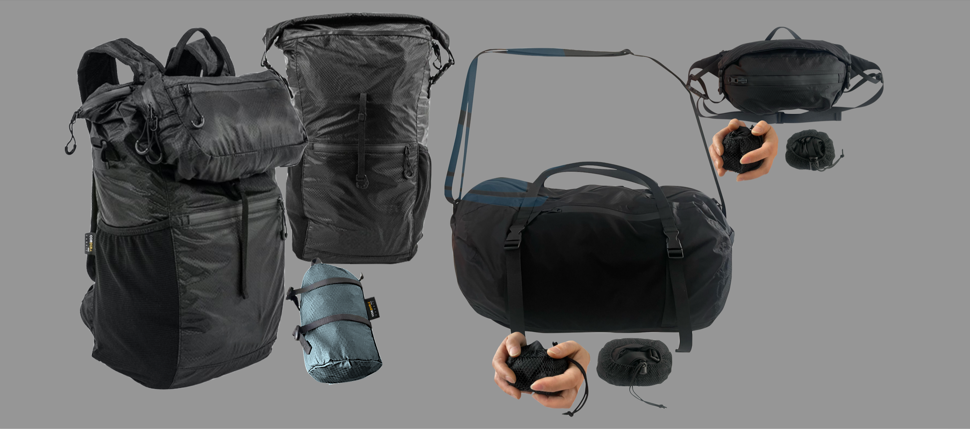 Ultra-Light Weight Packable Backpacks 131