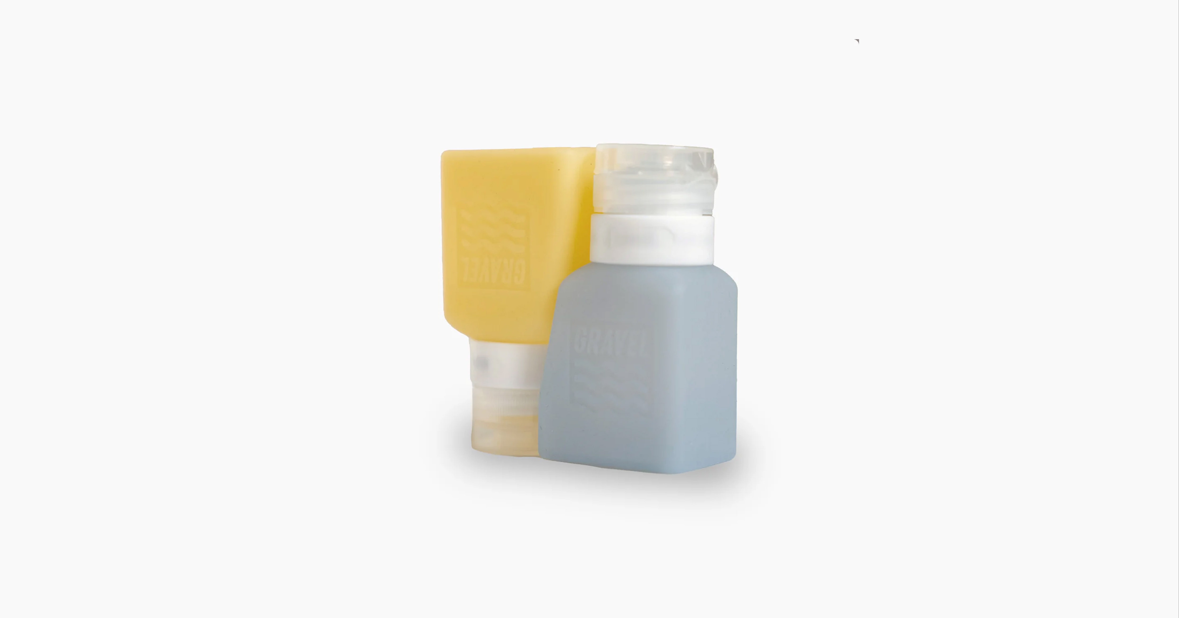 Travel Bottles For Liquids 3oz (89 ml) (Two Pack) | Honey & Glacier 1004