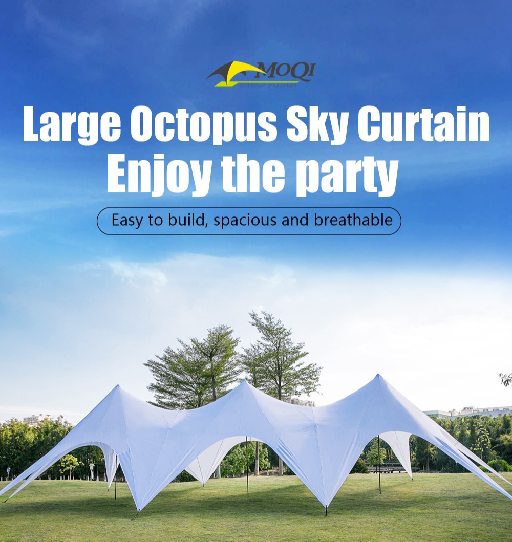 Moqi Octopus Sky Curtain 1011