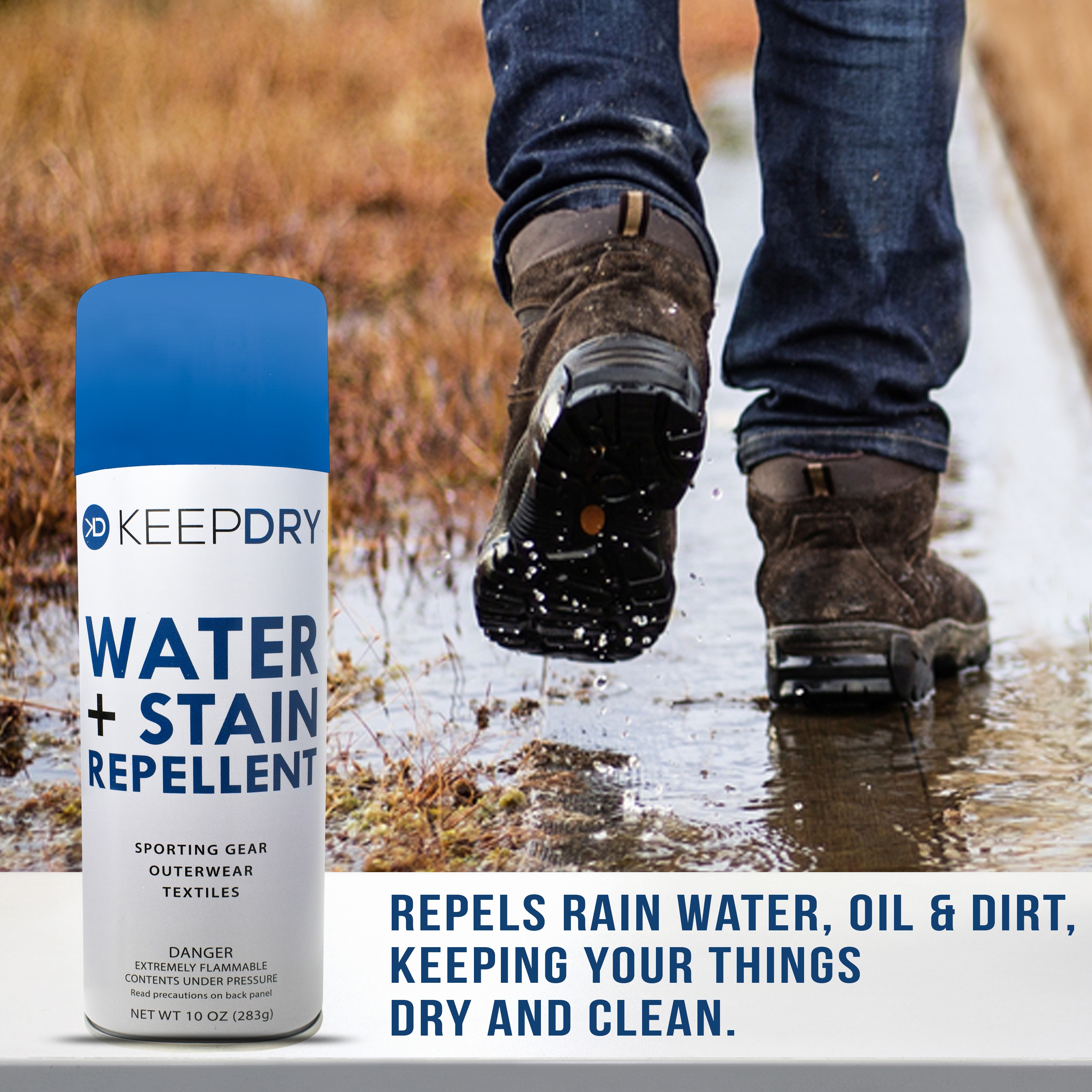 KEEPDRY Water + Stain Repellent Spray - 10 oz 594