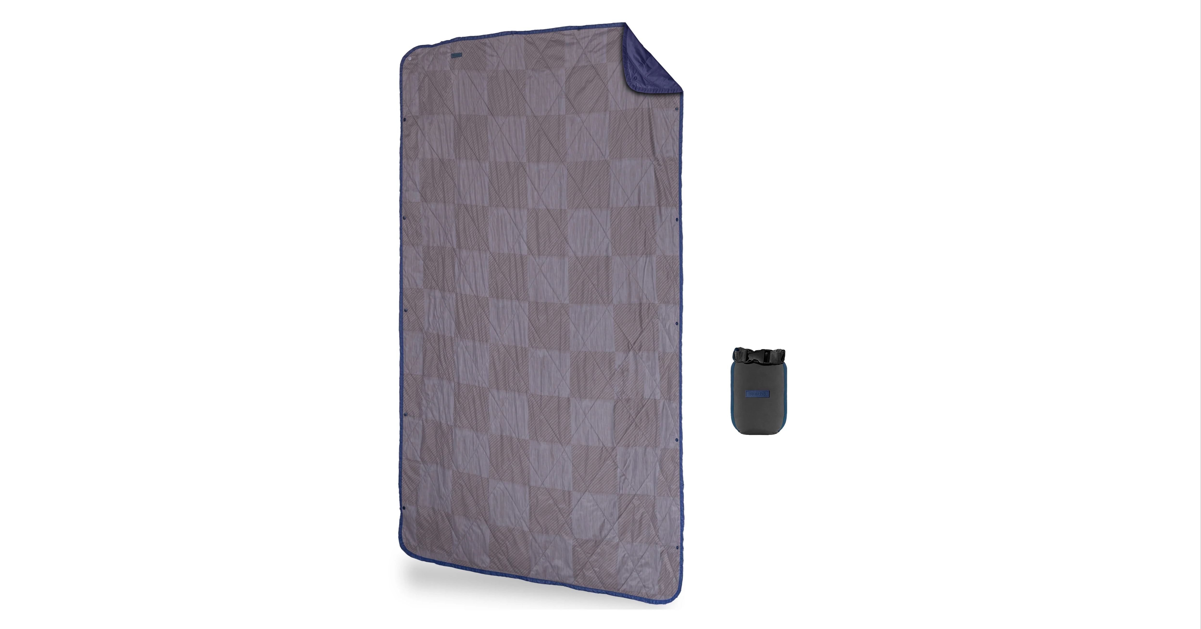 UltraPak™ Everyday Blanket - More Packable & Puffy | Blue Checkered 757