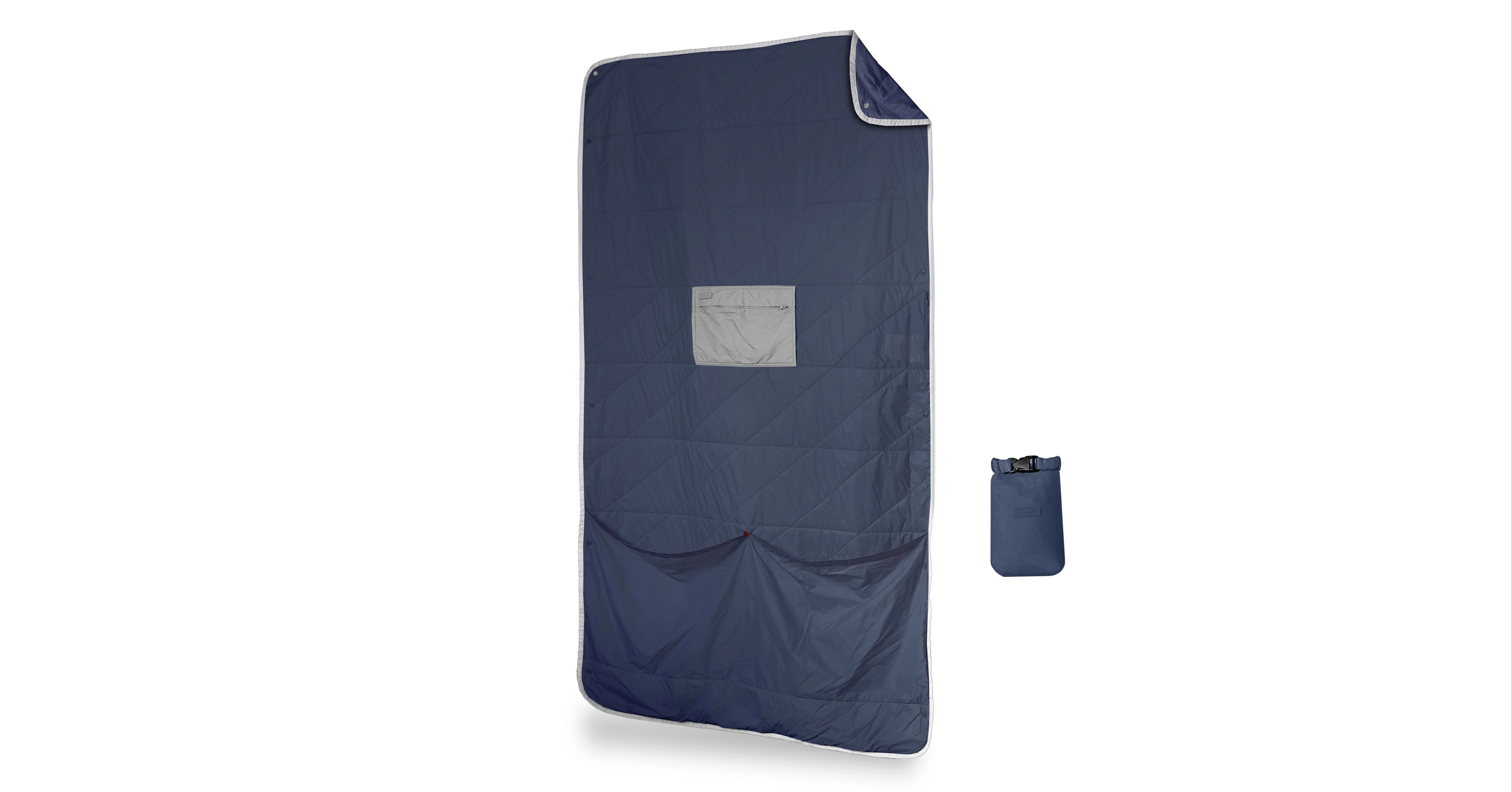Layover™ Travel Blanket - Packable & Puffy | Blue 758
