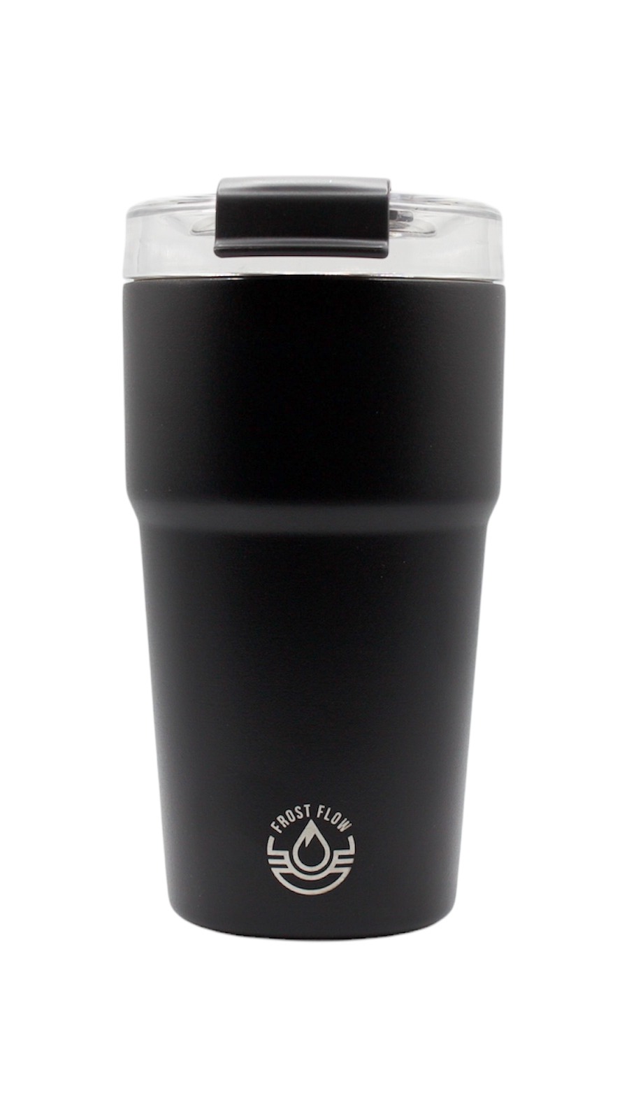 FrostFlow 16oz Tumbler – Black 777