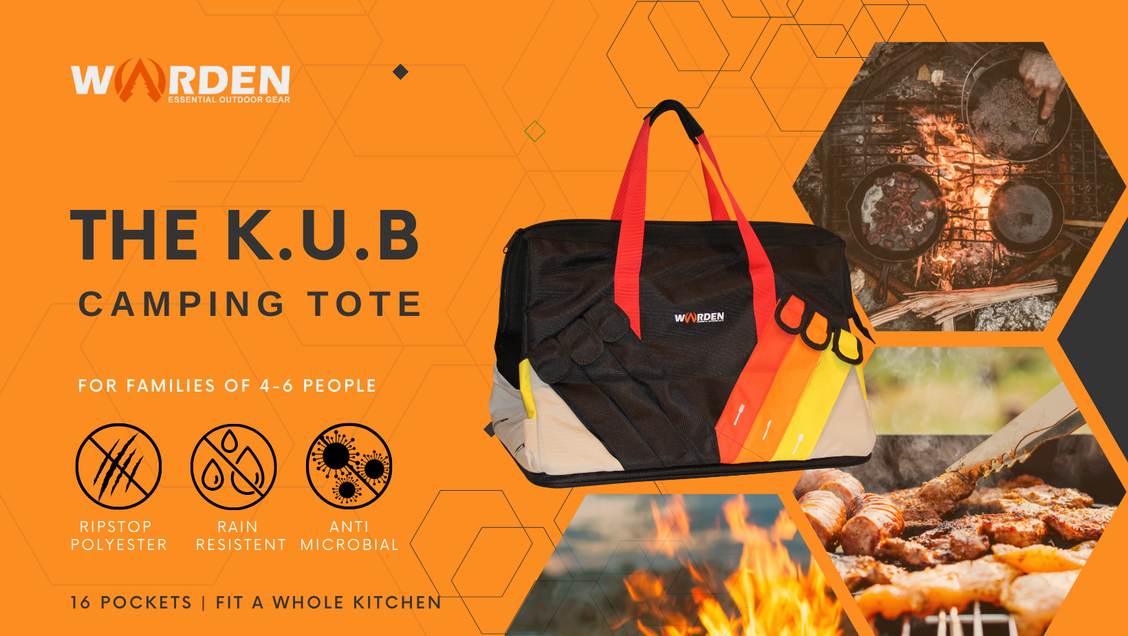 K.U.B: Camping Kitchen Tote 317