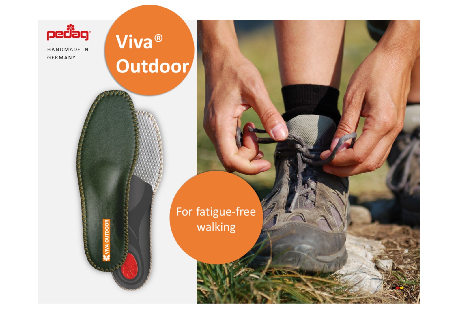 Viva Outdoor Insole | Hand Made In Germany 33