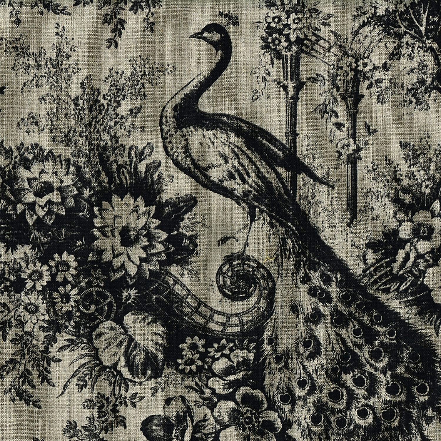 Italian Velvet Fabric, Peacock Digital print 24