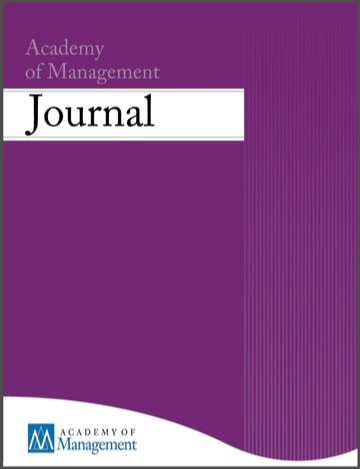 ACADEMY OF MANAGEMENT JOURNAL 83