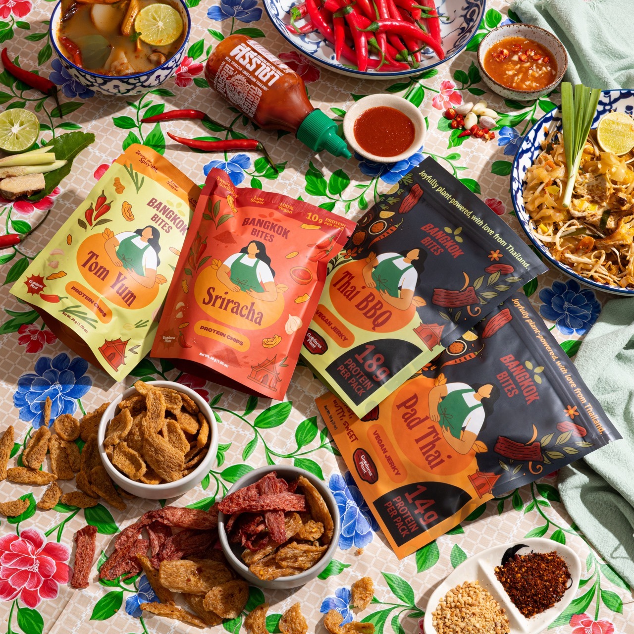 Thai Vegan Brand Launches “Bangkok Bites" Snacks 24