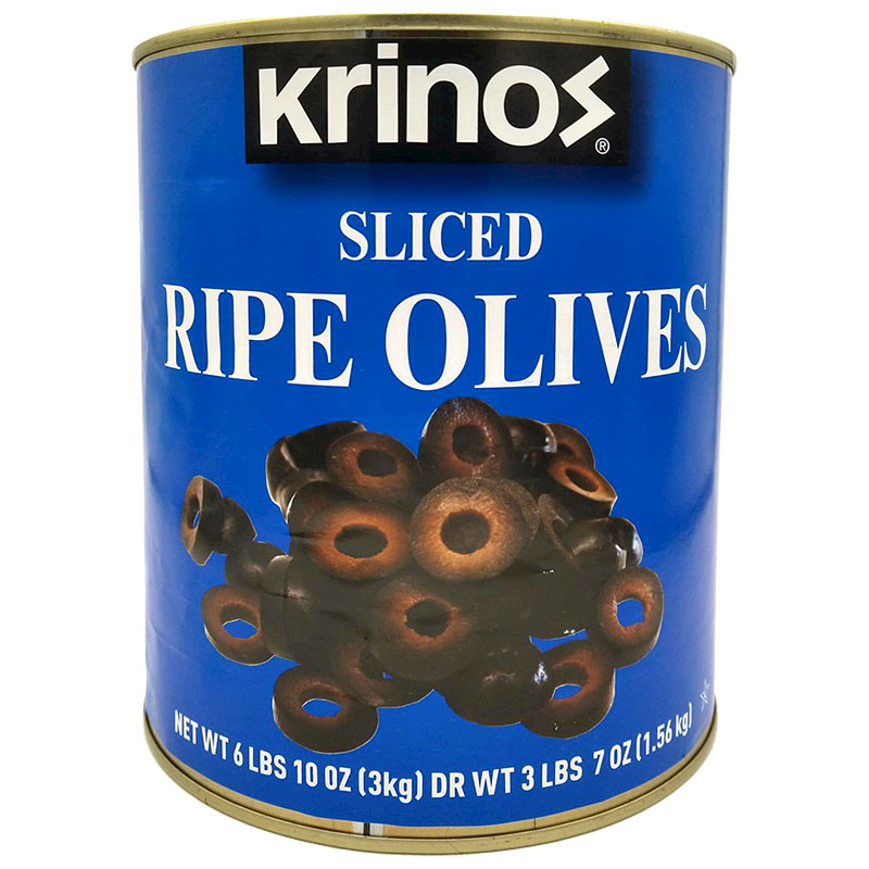 Sliced Ripe Olives for Pizza Topping 218