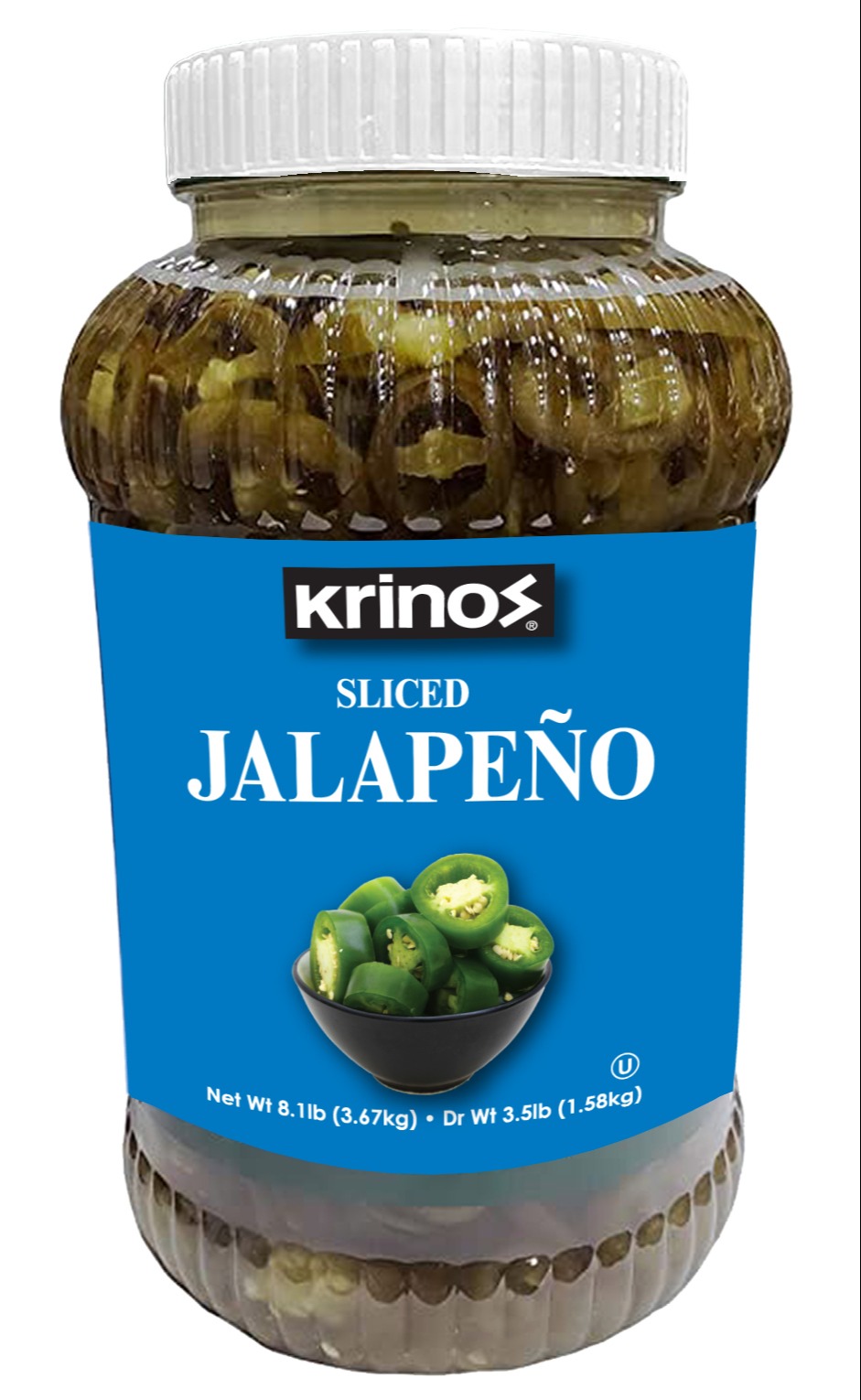 Sliced Jalapeno for Pizza Topping 223