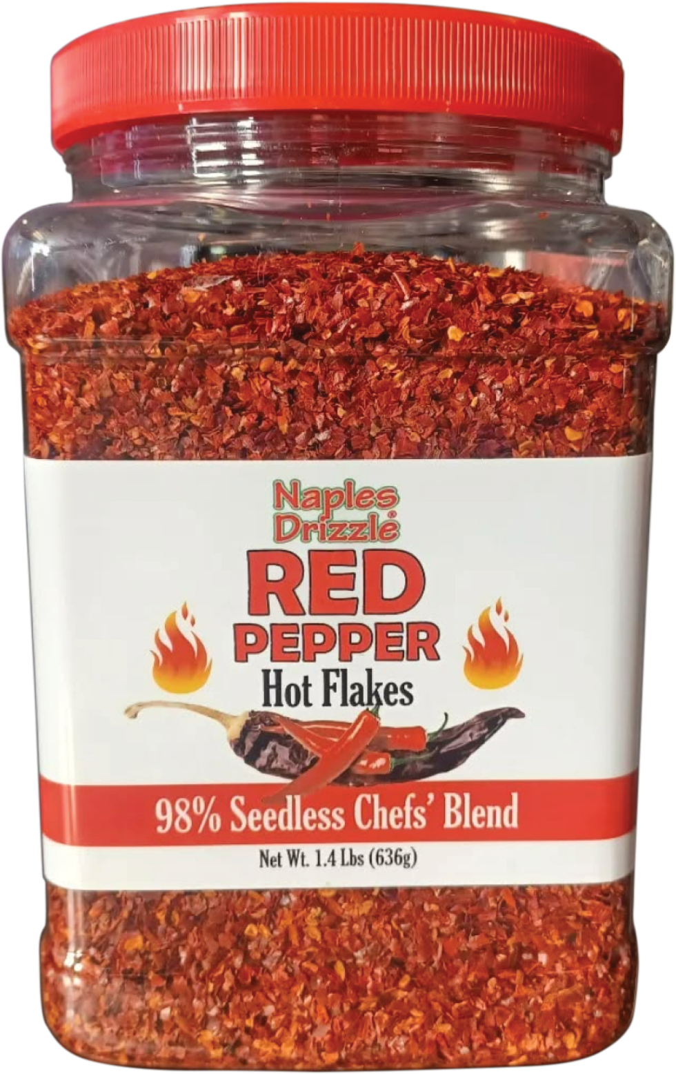 98% Seedless HOT & MEDIUM Red Pepper Flakes 155