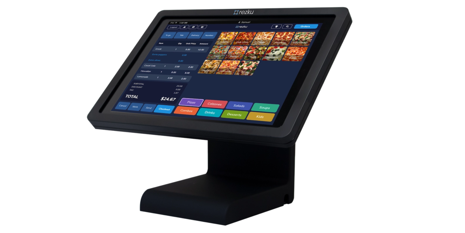 Rezku Point of Sale for Pizzerias 71