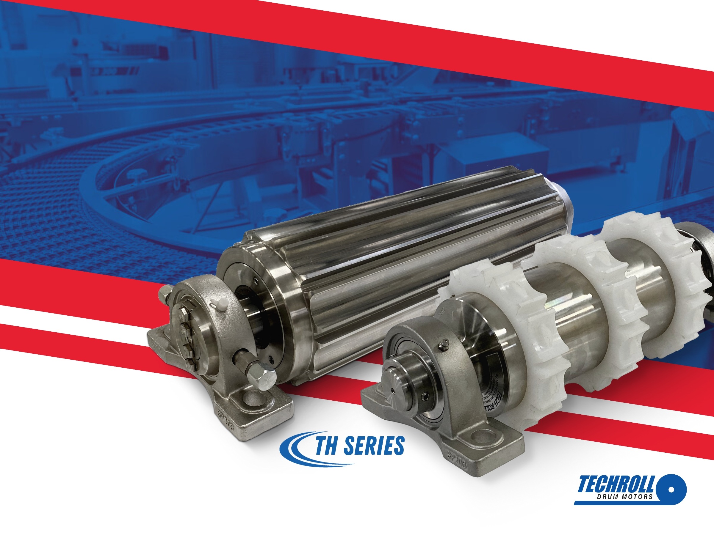 TechRoll TH Series Drum Motor 216