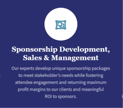 Sponsorship Development, Sales & Management 64