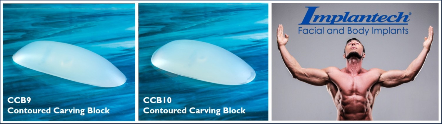 Contoured Carving Blocks for Targeted Volume 190