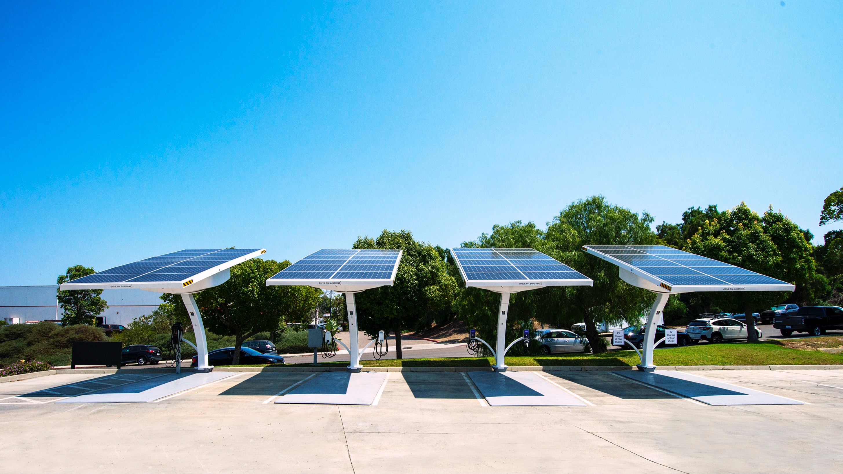 EV ARC™ Solar Powered Off-Grid EV Charging 48