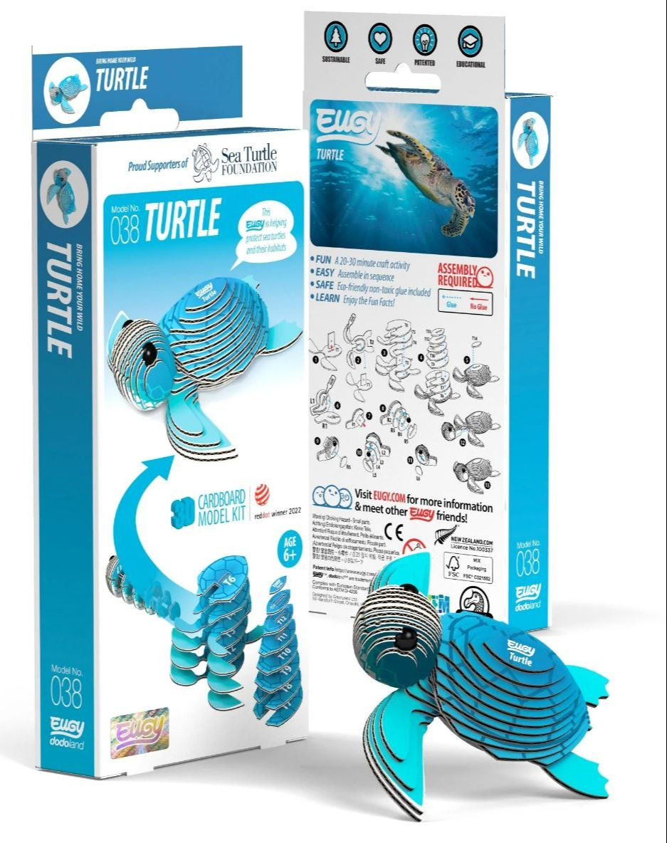 Eugy Sea Turtle 3-D Puzzle 282