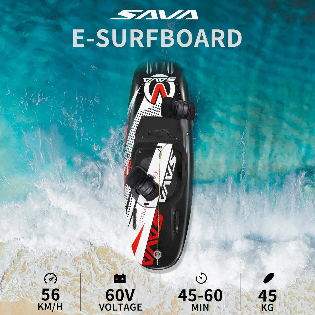 SAVA Powered Surfboard 323