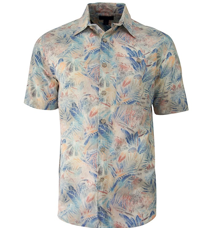 Weekender Tropic Landscape Stretch Shirt 125