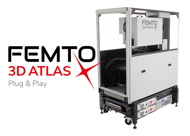FEMTO3D ATLAS Plug & Play: Ultra-fast, simultaneous 3D imaging and 3D photostimulation in a large volume with real-time motion correction! 206