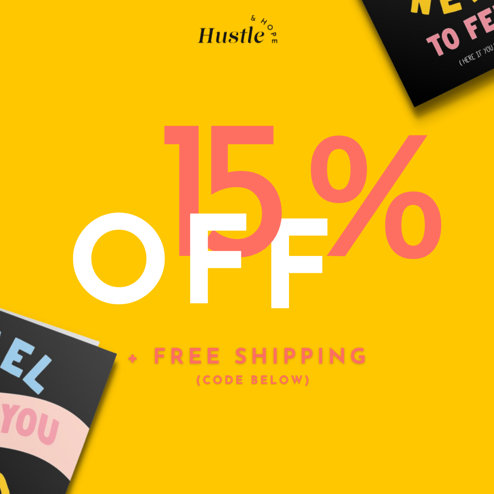 🤗  15% OFF + FREE SHIPPING on all orders over $150 1041