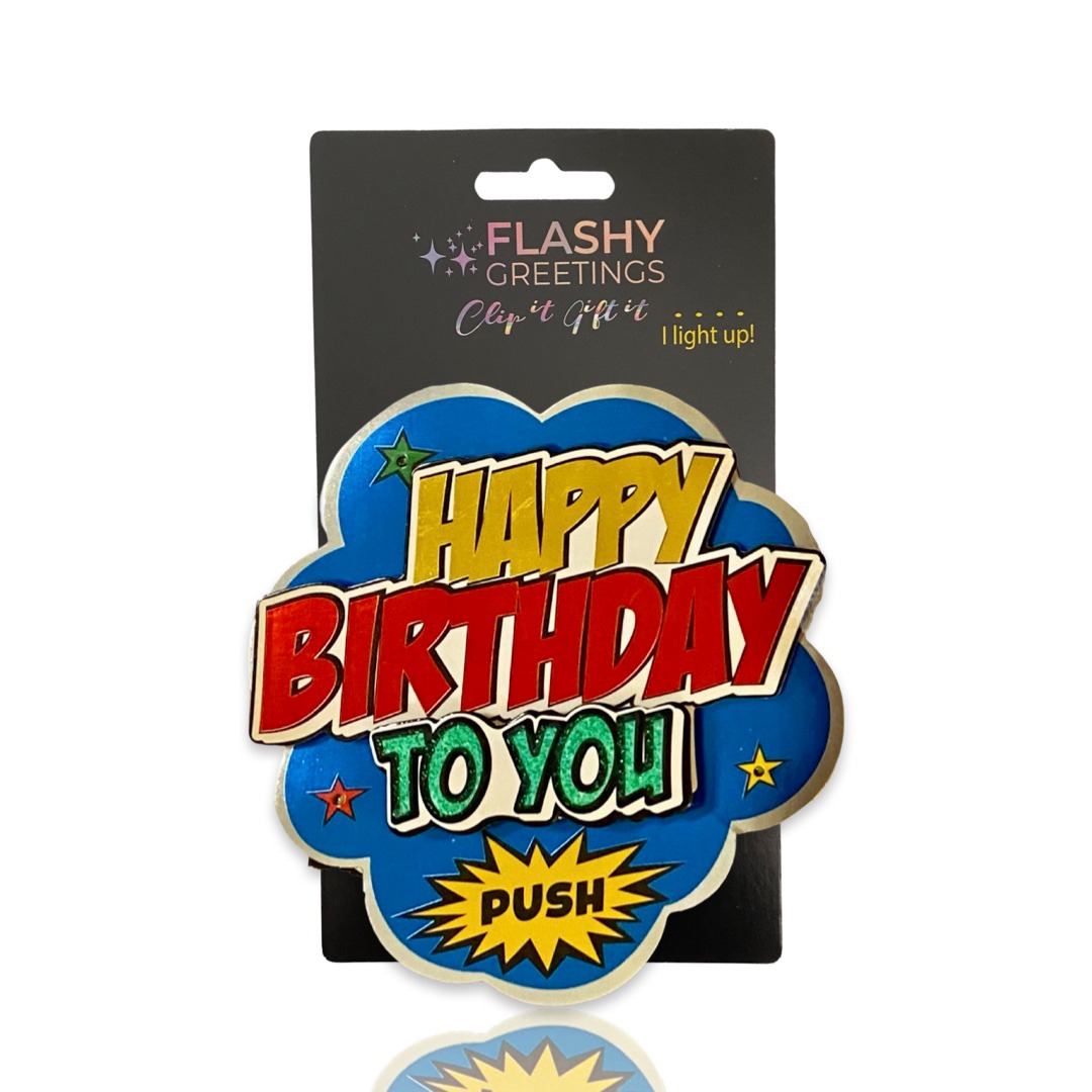 Celebrative Clip-on Greetings 174