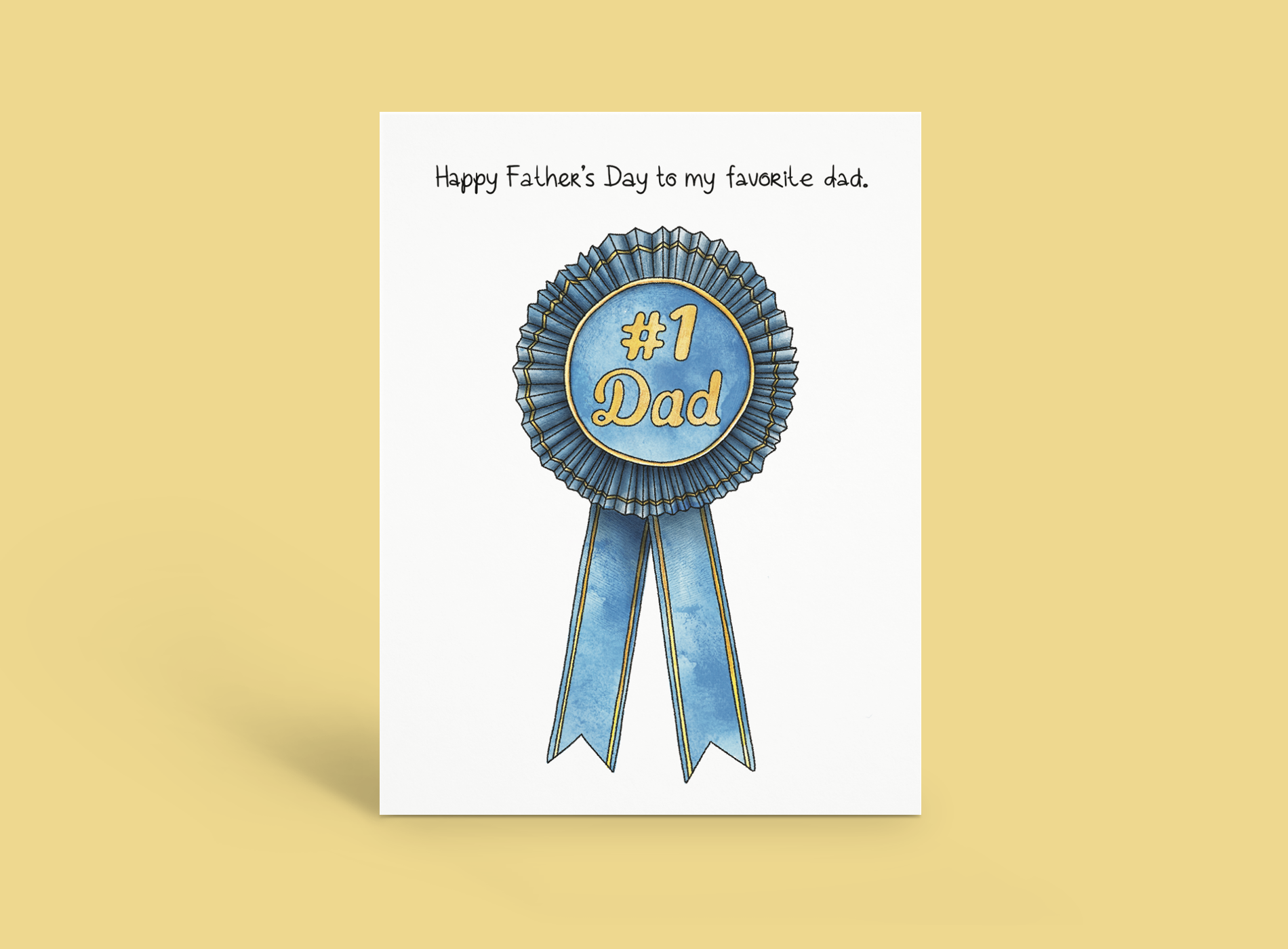 Playing Favorites - Funny Father's Day Card 811