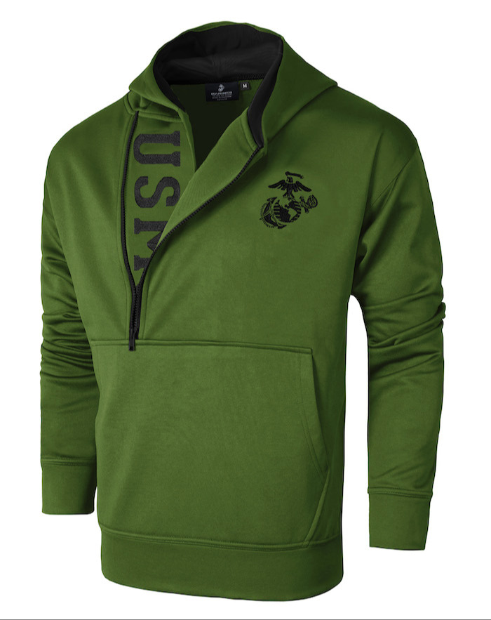 Custom Half Zip Hoody 310