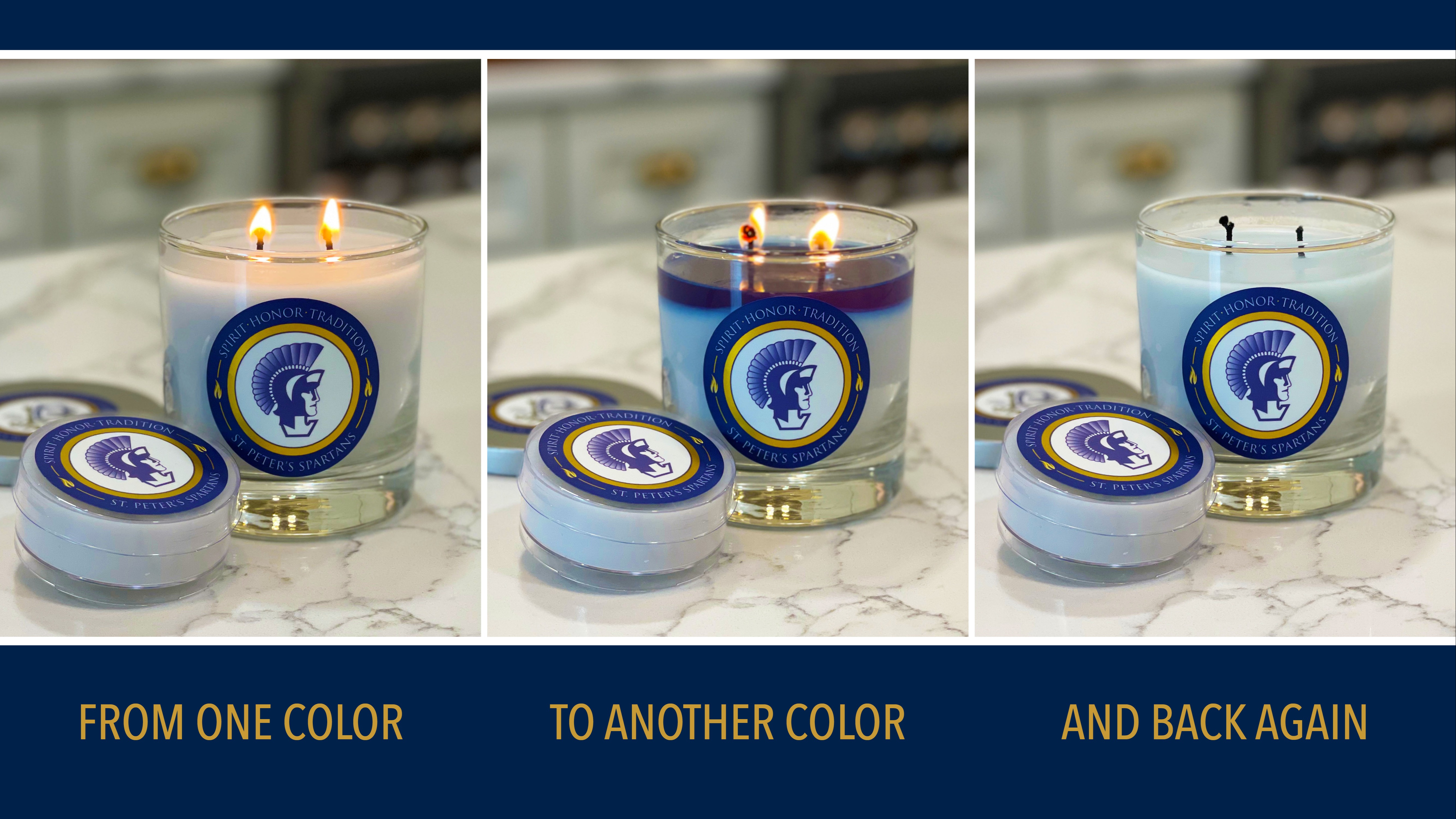 Flame Fanatic Color-Change Team Spirit Candles 81