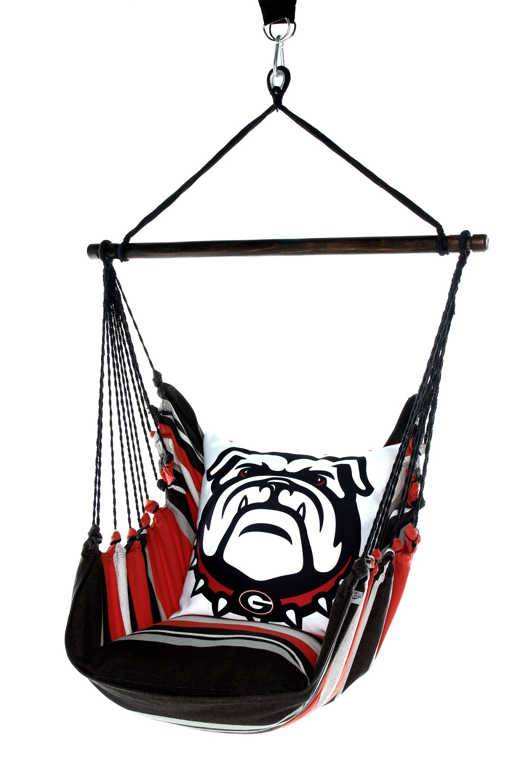Georgia Bulldogs Hammock Chair Swing 388