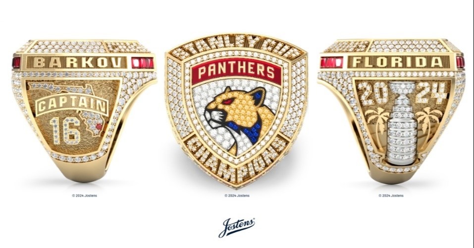 Florida Panthers Celebrate the Franchise’s First Stanley Cup with a remarkable, one-of-a-kind Championship Ring 85