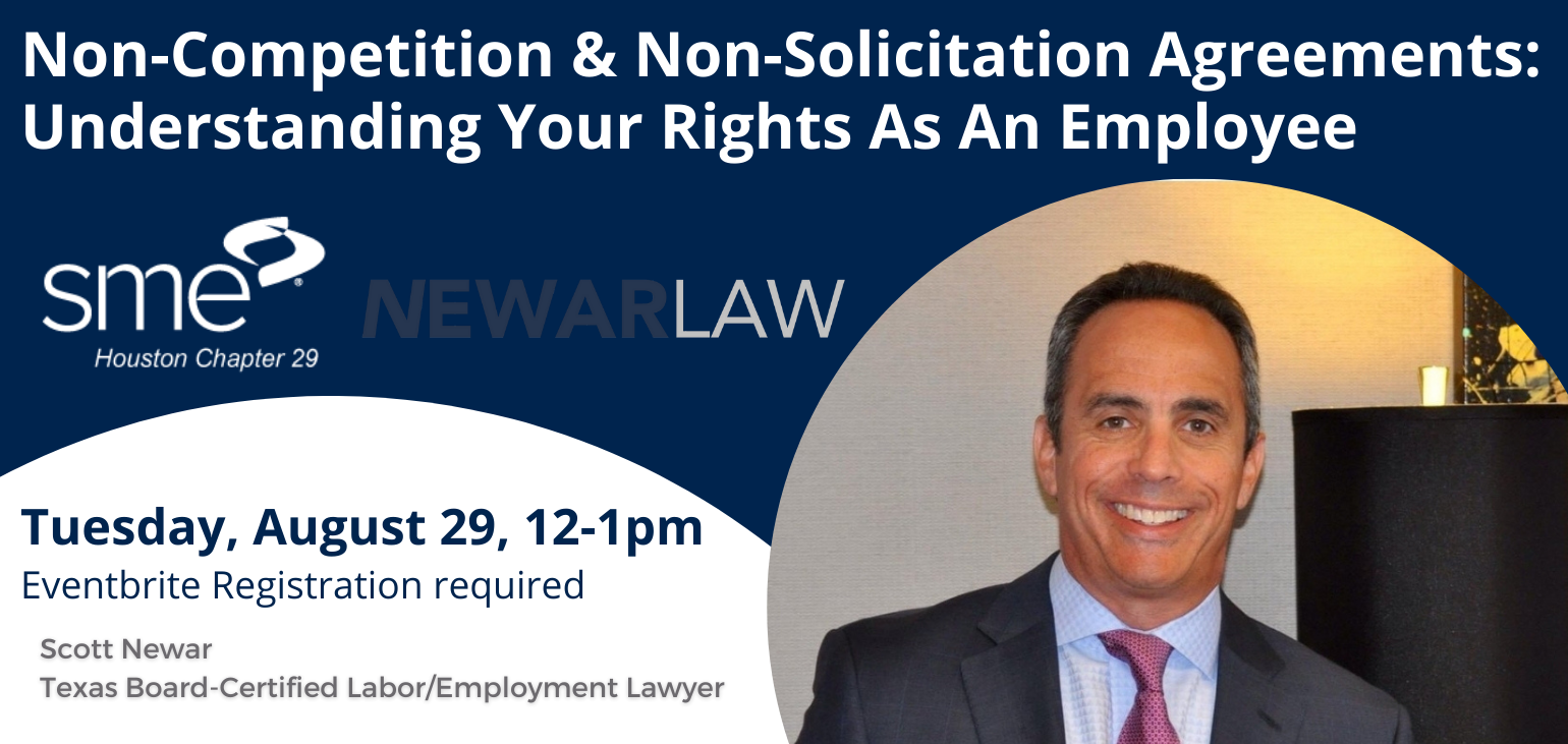 NEWAR LAW on Non-Competition and Non-Solicitation Agreements: Understanding and Protecting Your Rights As An Employee 1408