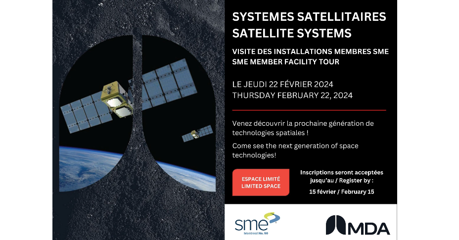 SME Chapter 50 - Montreal: MDA Satellite Systems Facility Tour 1510