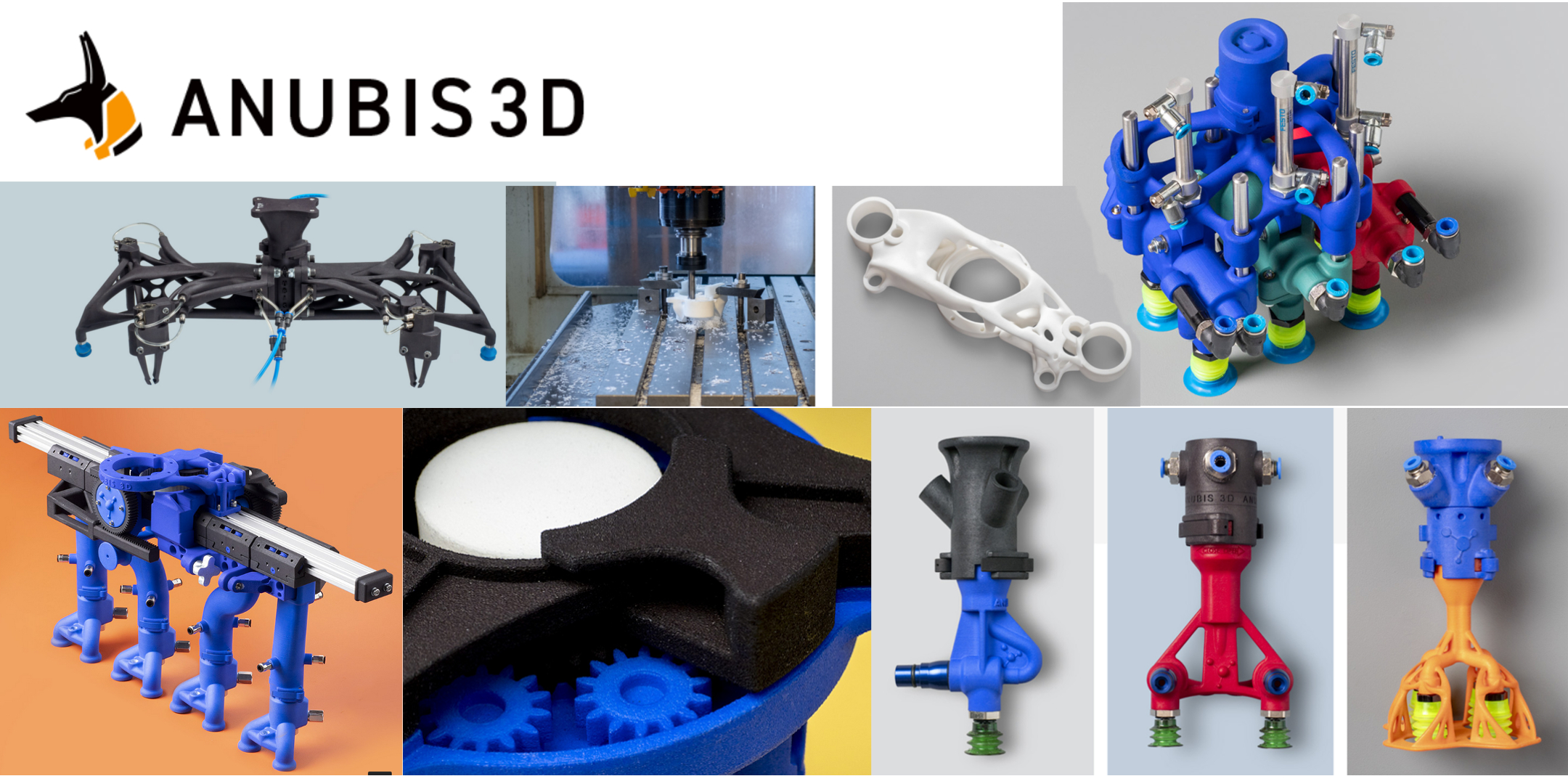 Tour of 'Anubis 3D' - SLS 3D & End-of-Arm Tooling Solutions +++ 528