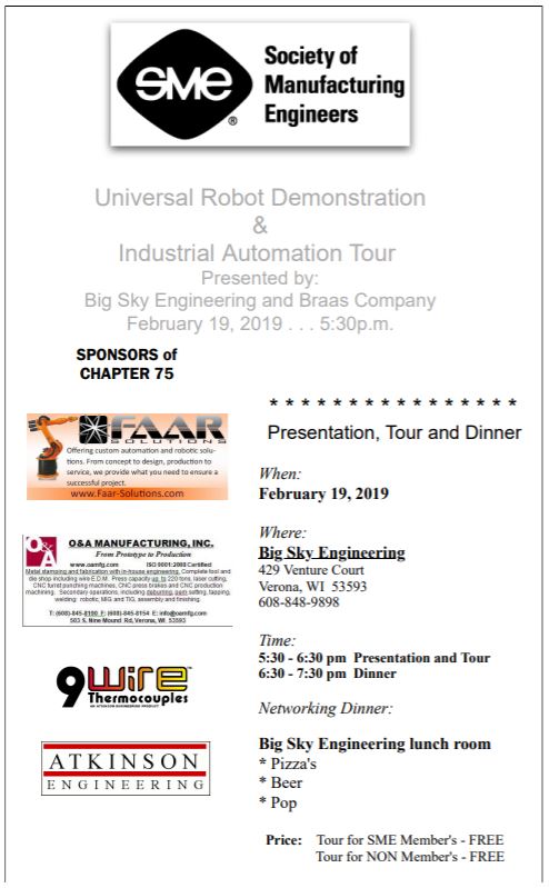 Past Event for Robotics Tour 720