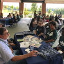 Charlotte welcome cookout for COEN students.  6155
