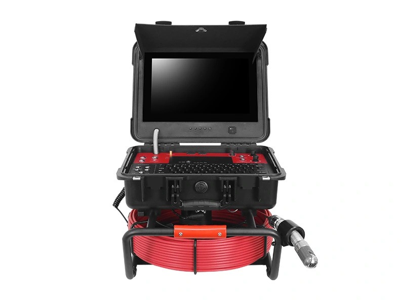 Vividia V13-33PT50  portable pan-tilt pipe inspection camera with 33mm Diameter PT camera head 178