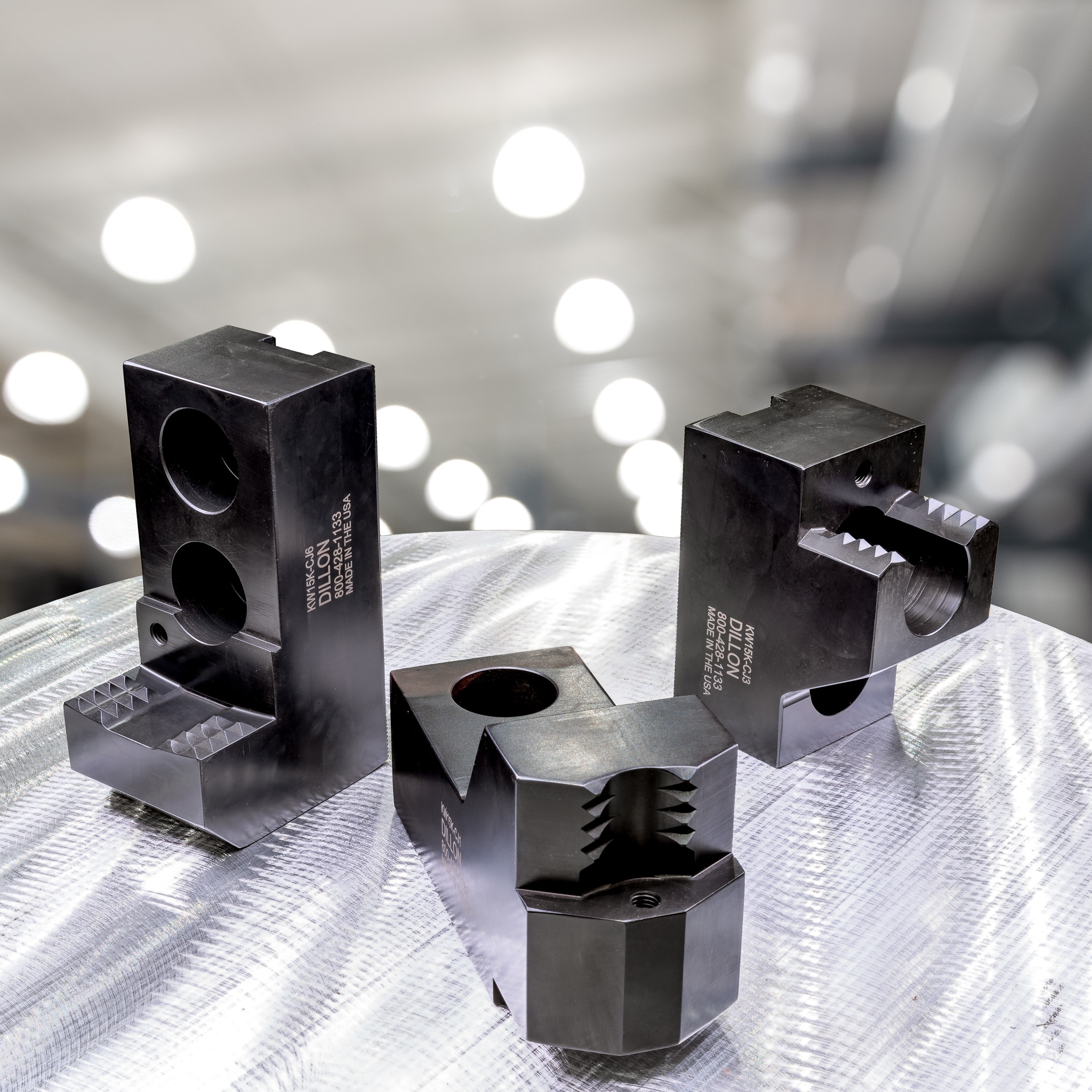 Dillon Claw Jaws Engineered to Maximize Clamping Force for More Aggressive Turning and Faster Cycle Times 62