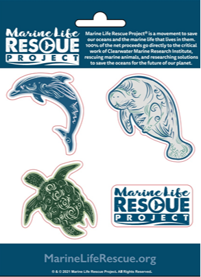 Marine Life Species Mini Stickers 680