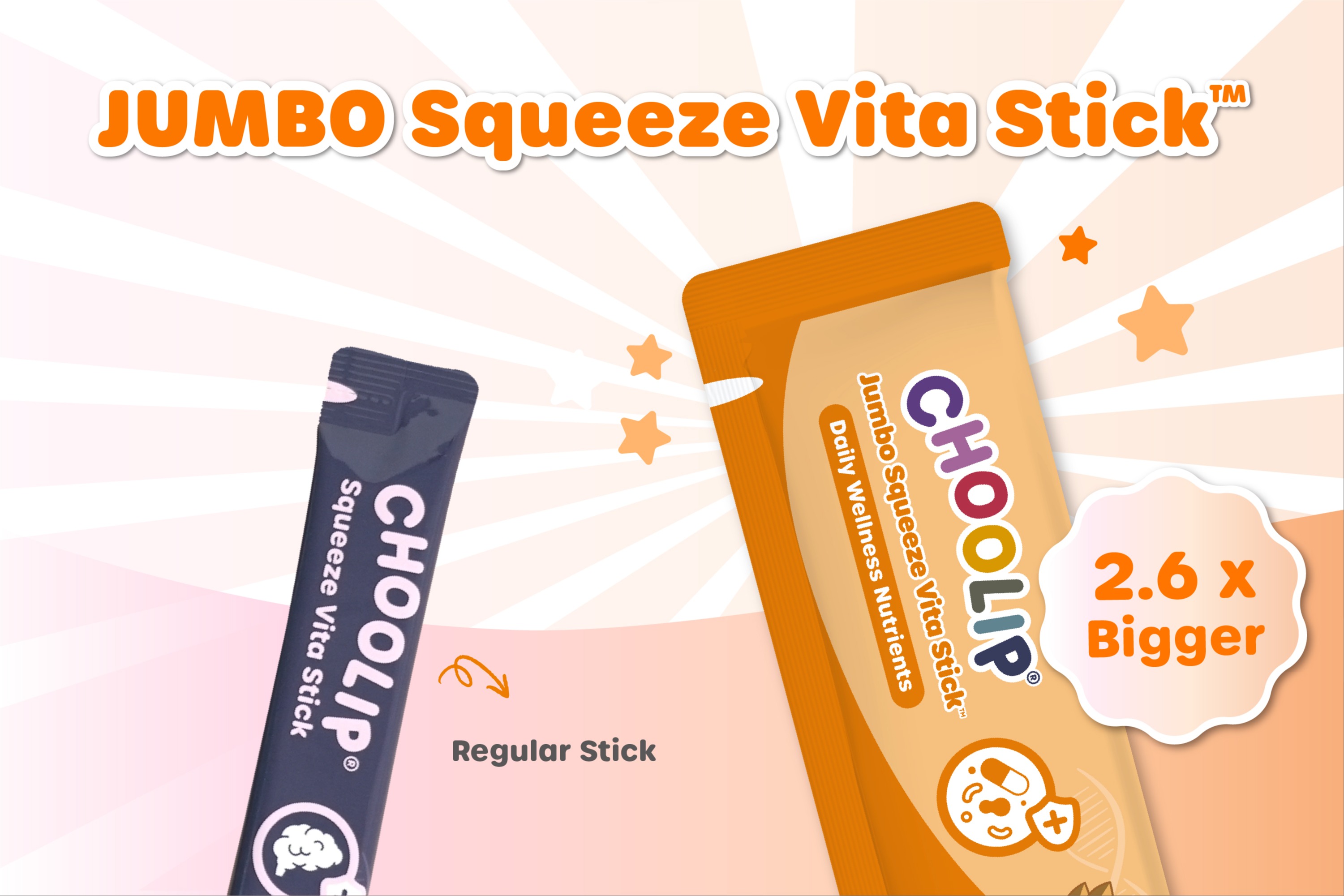 Choolip - Unleashes Something BIG at SuperZoo 2025 — Meet the New Jumbo Squeeze Vita Stick! 1237