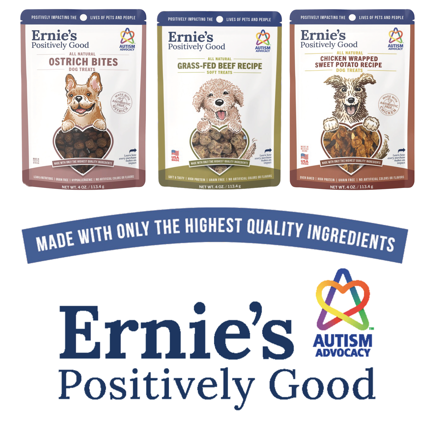 Ernie's All-Natural Pet Treats 1275