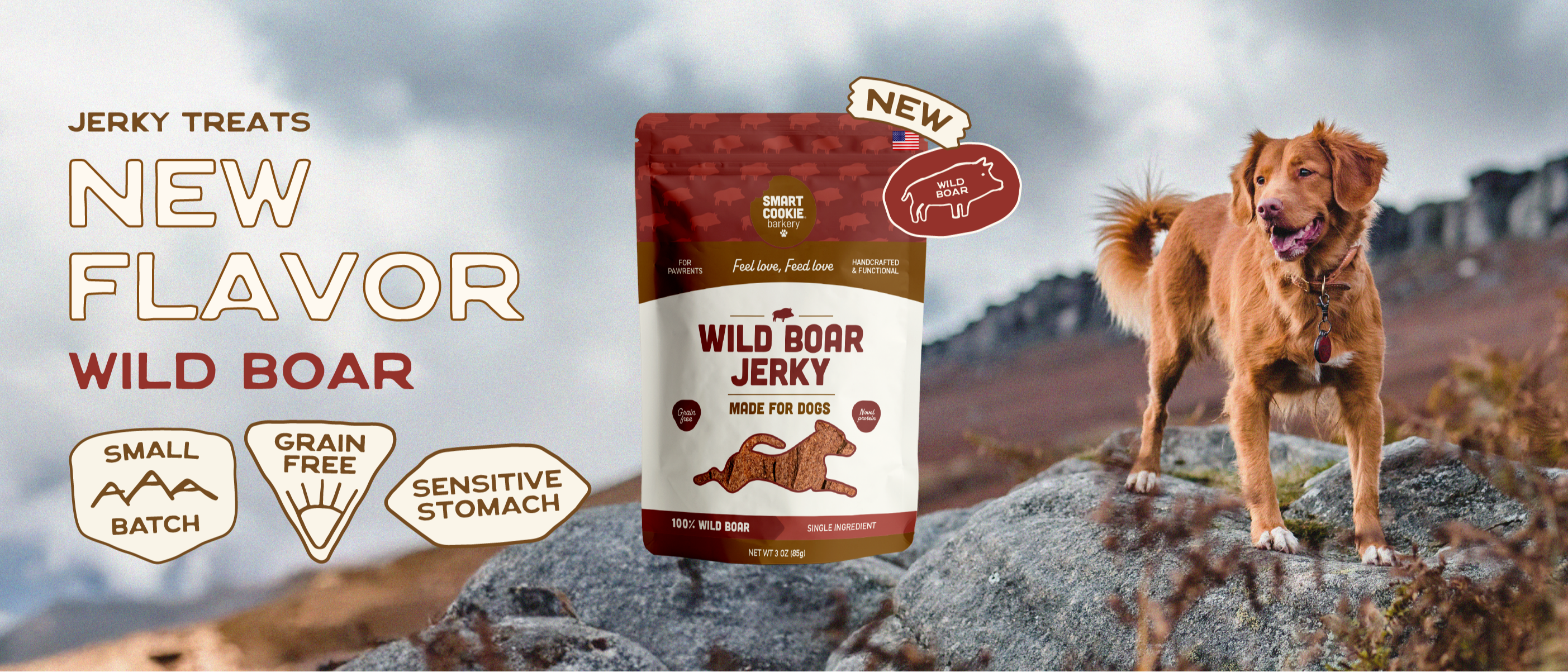Introducing Our Boldest Treat Yet: Wild Boar Jerky 1292